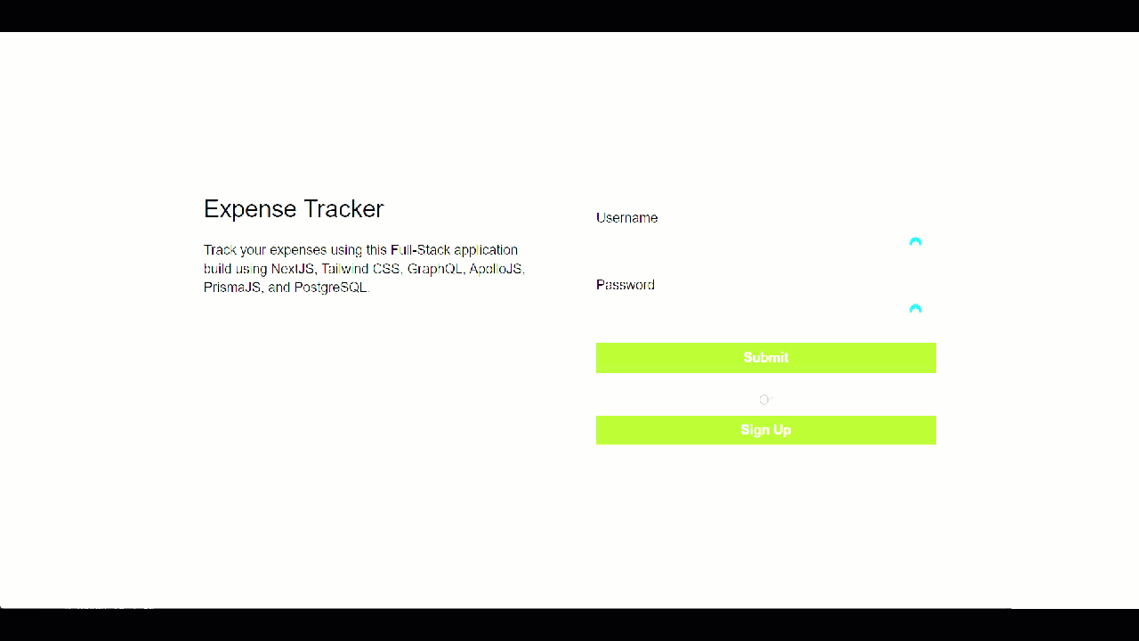 Expense App